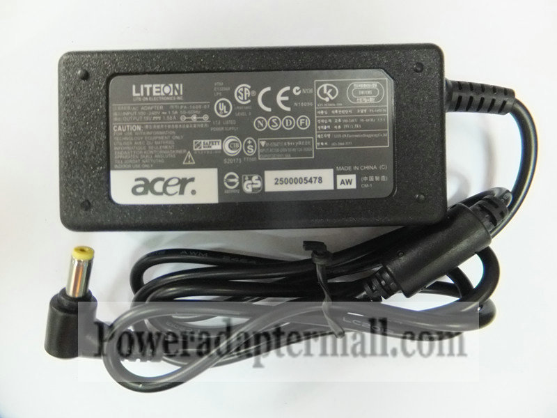 PA-1300-04 Acer aspire one ZG5 Laptop AC Adapter Power 19V 1.58A PA-1300-04 Acer aspire one ZG5 Laptop AC Adapter Power 19V 1.58A
